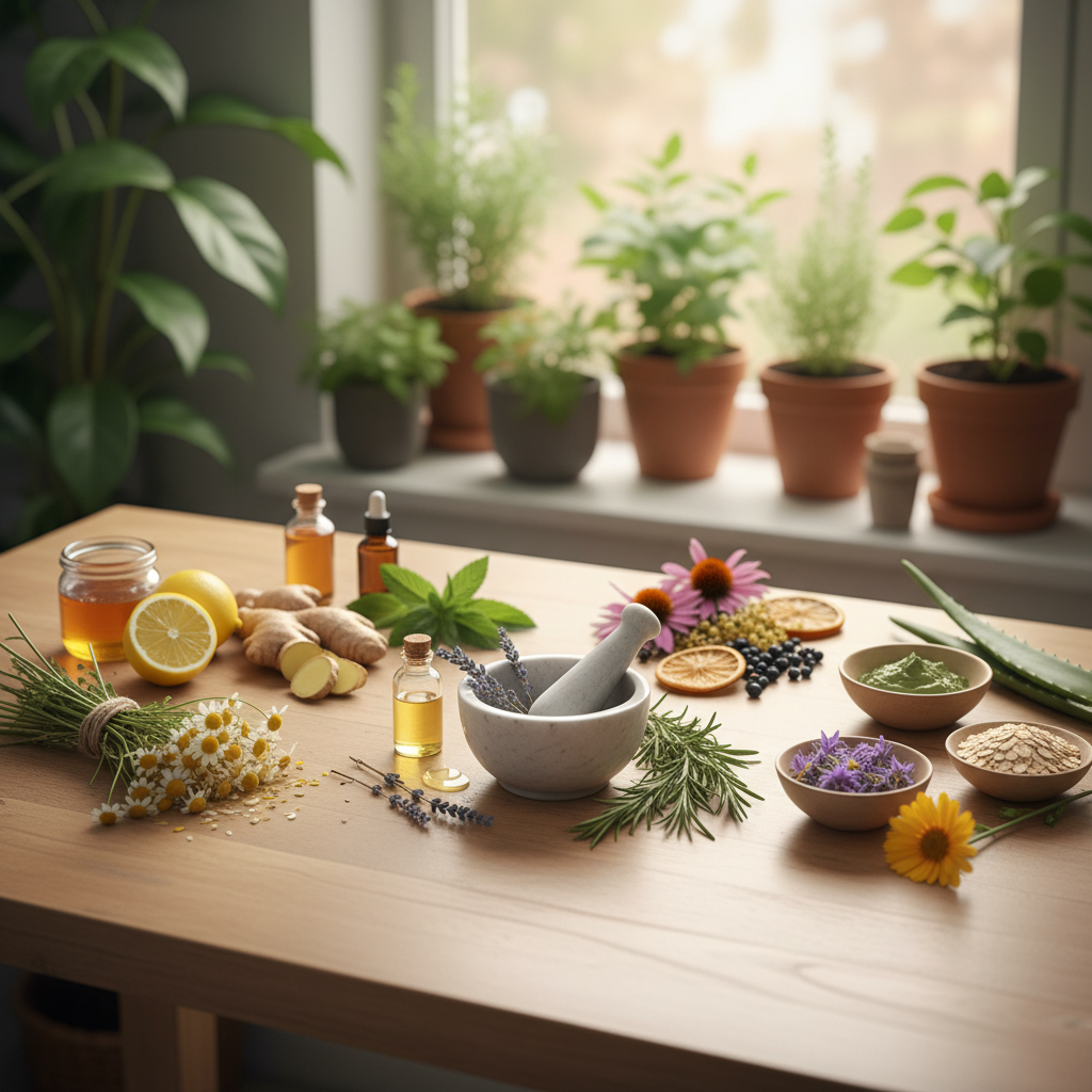 6 remèdes naturels pour soigner les maux courants