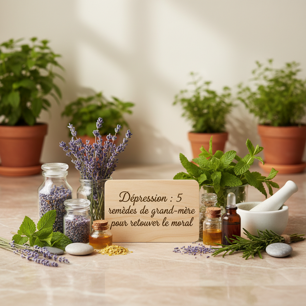 Dépression : 5 remèdes de grand-mère pour retrouver le moral
