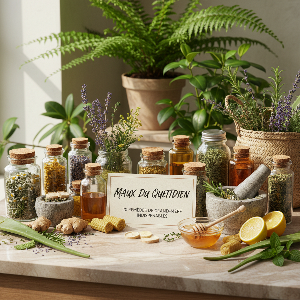 Maux du quotidien : 20 remèdes de grand-mère indispensables