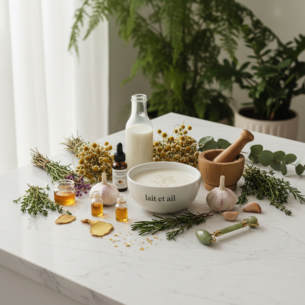Remède de grand-mère lait et ail : 5 vertus pour votre santé