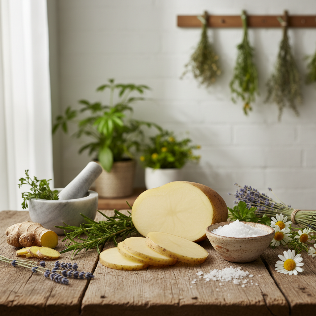 Remèdes naturels pour Remède de grand-mère contre les maux avec la pomme de terre
