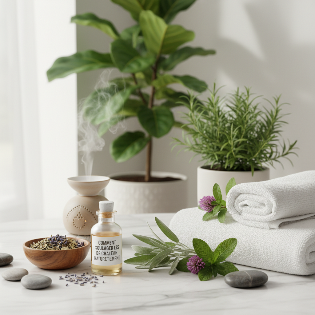 Comment soulager les bouffées de chaleur naturellement