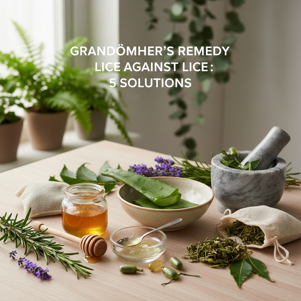 Remède de grand-mère contre les poux : 5 solutions