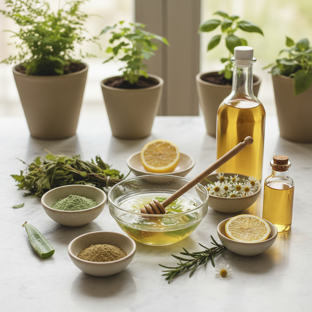 6 remèdes naturels pour les cheveux gras