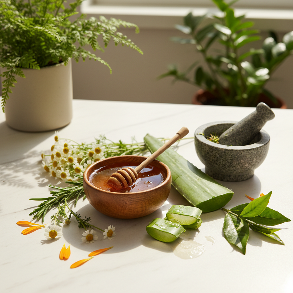 Remèdes naturels pour Comment soulager les rougeurs du visage naturellement