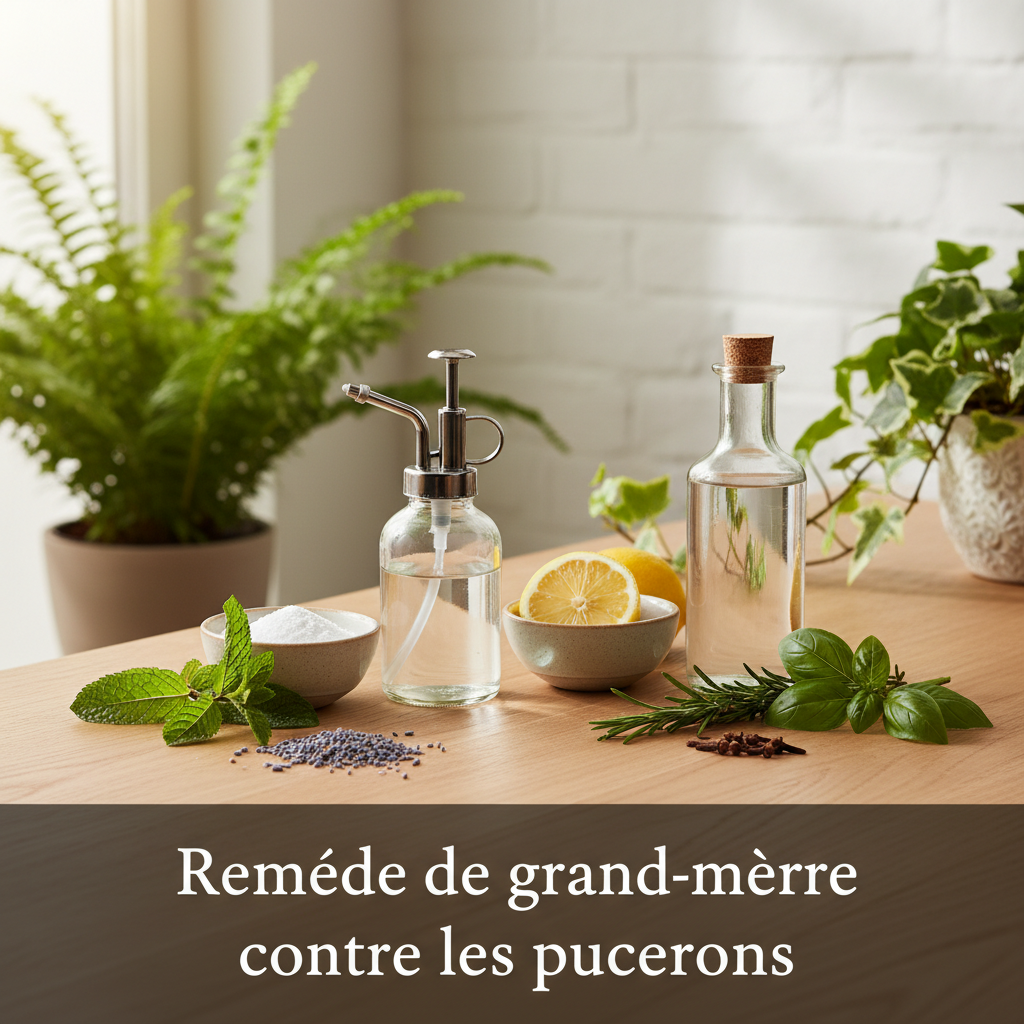 Remède de grand-mère contre les pucerons