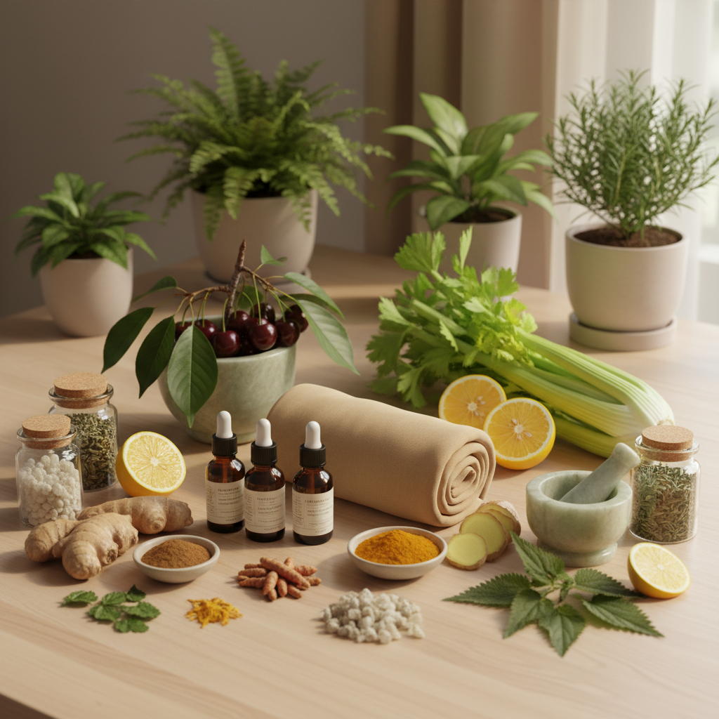 6 remèdes naturels pour apaiser une crise de goutte